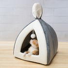 Теплая небольшая кровать кота любимца/кровать пещеры дома котенка складная на зима поставщик