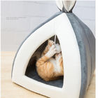 Теплая небольшая кровать кота любимца/кровать пещеры дома котенка складная на зима поставщик