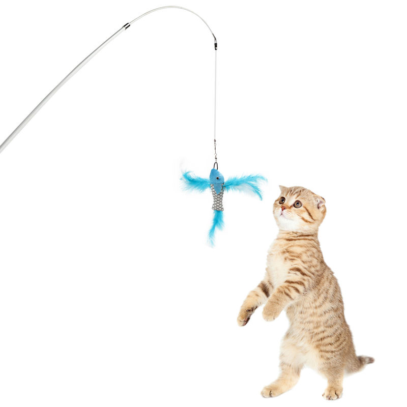 Облегченная взаимодействующая игрушка любимца, обслуживание кота вставляет для ОЭМ котов/ОДМ доступного поставщик