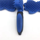 Голубая форма ТПР/ПП веса 167г щетки волос любимца цвета особенная материальные поставщик